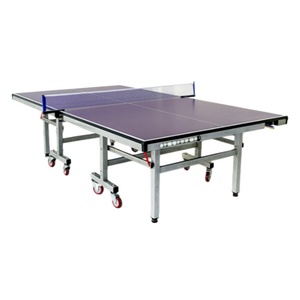 <span class=keywords><strong>Table</strong></span> de tennis de <span class=keywords><strong>table</strong></span> professionnelle de 25 mm pour l'intérieur, de qualité compétition, pliable, avec roulettes - Product Image 2
