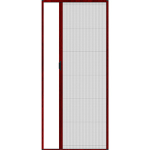 Struttura in lega di alluminio Anti zanzariera Plisse porta a zanzariera a scomparsa - Product Image 4