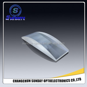 Lente de cristal de cilindro de línea de prisma de 40 grados con ángulo de ventilador de diámetro de haz láser incidente de 1mm - Product Image 3