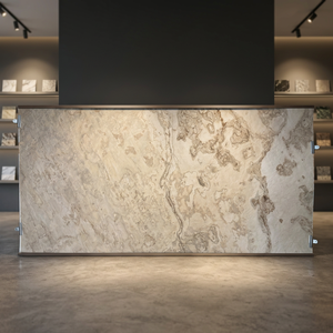 Revêtement mural souple en pierre d'ardoise blanche d'automne, finition naturelle légère pour décoration intérieure et extérieure - Product Image 6