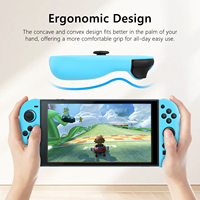 Aksesori pelindung silikon tiga warna menutupi casing Gamepad kanan dan kiri untuk Nintendo Switch 2