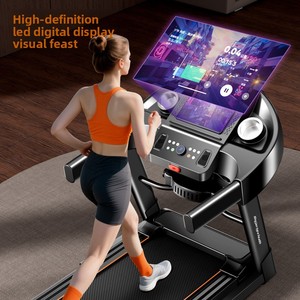 Nouveau Appareil d'Exercice Pliable Silencieux pour la Maison, Brûle-Graisse, Inclinable, avec Absorption des Chocs, Programmes d'Exercice et Suivi de Fréquence Cardiaque - Product Image 4