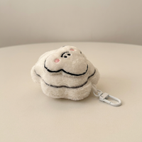 Porte-clés en peluche animaux marins mignons, breloques de sac à dos, cadeau créatif pour couple, poupée en peluche de dessin animé exquise pour enfants - Vente chaude