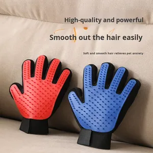Gants universels écologiques en plastique pour enlever les poils d'animaux, brosse à poils de chat, peigne de massage, nettoyage des poils de chat, haute efficacité - Product Image 4