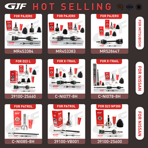 GJF-eje de transmisión izquierda y derecha para coche, pieza de transmisión automática de una parada, eje cv para Toyota Corolla ZZE12 <span class=keywords><strong>ALTIS</strong></span> WISH 1,8 2001- C-TO055A-8H - Product Image 3