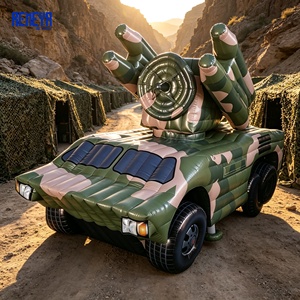 Leurre de lanceur de missiles radar gonflable robuste REMEYA avec résistance aux UV et ancrage au sol pour la location lors d'exercices sur le terrain - Product Image 6