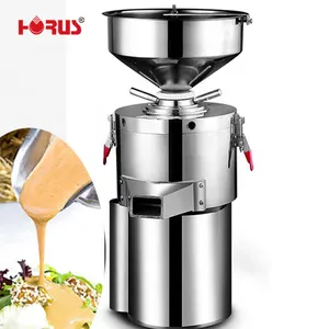 Horue - Máquina de fazer manteiga de amendoim para uso doméstico, máquina de pasta de Tahini, moedor de molho de gergelim 100Y para fazer Tahini de gergelim