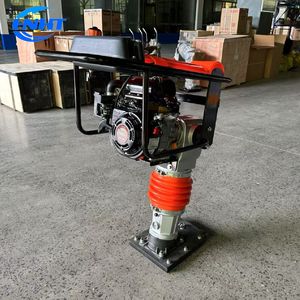 Nhà máy cung cấp 63kg xăng động cơ rung động tác động <span class=keywords><strong>rammer</strong></span> 5.5-6.5HP hiệu quả cao Đất máy Đầm - Product Image 1