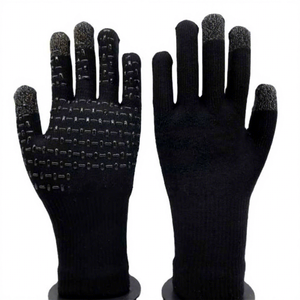 Gants de cyclisme unisexes haut de gamme en coton, respirants, compatibles écran tactile, avec fermeture à cordon - Product Image 5