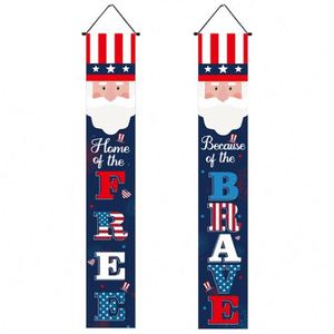 Decoración de Día de la Independencia para Colgar, Impresión Digital en Poliéster Ecológico de Alta Calidad, Duradera y Personalizada, 3x5 pies - Product Image 1