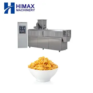 500kg/h Breakfast Cereal Corn Flakes Processing Line Machine with CE