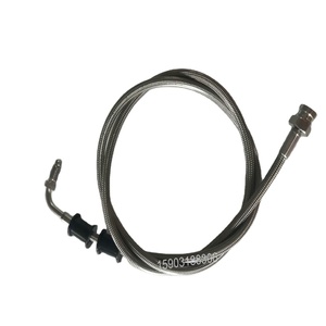 Personnalisé Universel 3.2mm An3 7.5mm 1/8 ''Tressé En Acier Inoxydable PTFE Embrayage Tuyau De <span class=keywords><strong>Frein</strong></span> Ligne De Carburant Auto Tuyaux De <span class=keywords><strong>Frein</strong></span> pour Motos - Product Image 1