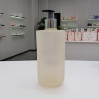 Bouteille vide TAOLIN pour shampoing et savon, vente en gros, 500 ml, en plastique PET, ronde, avec pompe pulvérisatrice, impression sérigraphique