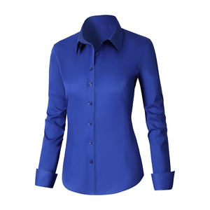 Camisa Elegante y Moderna de Manga Larga para Mujer, con Botones en la Parte Delantera, Diseñada para una Comodidad con Estilo, Perfecta para Ropa Casual Diaria - Product Image 1