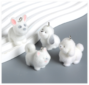 Petite figurine 3D avec pendentif et crochet pour la fabrication de bijoux, jouet mignon Kawaii - Product Image 4