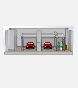 Cabina <span class=keywords><strong>de</strong></span> Pintura Automática Personalizada ONA, Cabina <span class=keywords><strong>de</strong></span> Pulverización Robótica con Dispositivo <span class=keywords><strong>de</strong></span> Pintura a Base <span class=keywords><strong>de</strong></span> Agua para <span class=keywords><strong>Pintar</strong></span> Automóviles - Product Image 3