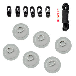 Cross-Border Stainless Steel <b>Elastic</b> <b>Cord</b> Buckle PVC Patch Surfboard Accessories for Canoe/Kayak Storage Parts Accessories - Product Image 1
