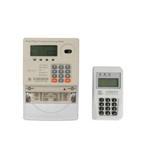 มิเตอร์ไฟฟ้าอัจฉริยะ STS แบบเติมเงิน พร้อมบัตร ความแม่นยำ 1% หน้าจอ LCD รองรับการชำระเงินด้วย M-Pesa/Alipay - Product Image 6