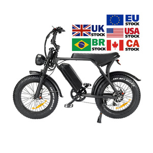 JZ01 UE EE. UU. Almacén Stock V8 <span class=keywords><strong>H9</strong></span> 2,0 3,0 Motor Central 15AH Acero Fatbike Bicicleta eléctrica 250W 20 pulgadas Fat Tire Adulto - Product Image 2
