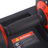 Équipement de musculation à domicile de haute qualité, haltères réglables à ajustement rapide, accessoires de gym/fitness