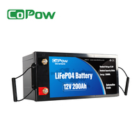Batteries de bateau marin au lithium les moins chères, meilleure batterie au lithium 12v 200ah pour moteur de pêche à la traîne, batterie lifepo4
