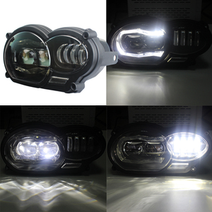 Phare à LED Amélioré Adapté aux Motos B-M-W R1200GS F800 <span class=keywords><strong>K1200R</strong></span> G650 Phares à Faisceau Projecteur - Product Image 5