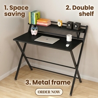 Table d'ordinateur portable pliable réglable moderne YOUTAI avec étagère pour étudiant à domicile
