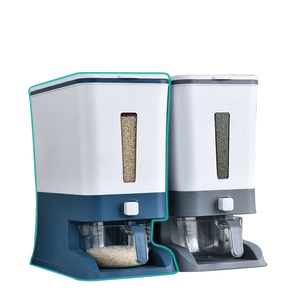 Xô Đựng Gạo Giá Đựng Gạo Nhựa Dày Dung Tích Lớn Tự Động Ra Khỏi Gạo Gia Dụng - Product Image 1