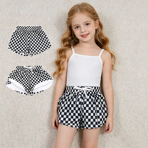Pantalones Cortos Deportivos para Niñas Pequeñas, de Secado Rápido, con Estampado de Leopardo, Diseño Nuevo, Ropa Deportiva, Yoga, para Niños - Product Image 4