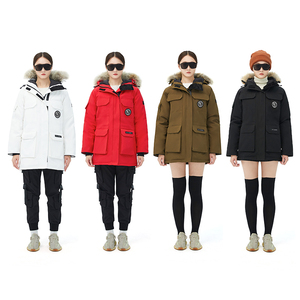 Bechance moda europea nórdica a prueba <span class=keywords><strong>de</strong></span> frío al por mayor clásico <span class=keywords><strong>de</strong></span> talla grande chaqueta acolchada para mujer talla grande abrigo <span class=keywords><strong>de</strong></span> invierno para mujer - Product Image 4