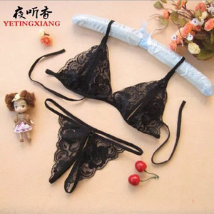 Teddy en dentelle transparente à entrejambe ouvert pour femmes, vêtements de nuit sexy, lingerie coquette - Product Image 3