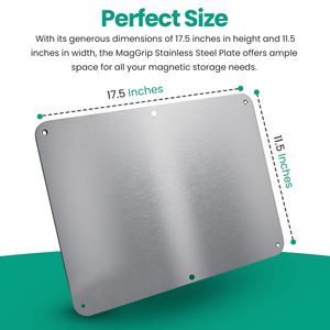 Étagères magnétiques en acier allié pour réfrigérateur, aimants muraux transfrontaliers, tableaux d'affichage pour une décoration élégante - Product Image 4