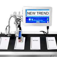 Impresora de Inyección de Tinta Automática DMX con Pantalla de 10 Pulgadas, Máquina de Codificación en Línea para Línea de Producción, Codificación de Fecha, Bolsas, Cartones, Tapas de Botellas