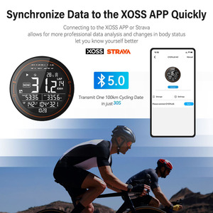 Compteur de vitesse pour vélo Ordinateur de vélo sans fil avec GPS - Product Image 6