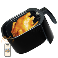 QANA usine OEM wifi app smart cooker Air friteuse four robot culinaire ustensiles de cuisson horno tefalpara poêle friteuse à Air