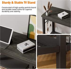 Support <span class=keywords><strong>TV</strong></span> marron Console multimédia Table <span class=keywords><strong>barre</strong></span> <span class=keywords><strong>de</strong></span> <span class=keywords><strong>son</strong></span> étagère Design minimaliste <span class=keywords><strong>de</strong></span> luxe pour meuble <span class=keywords><strong>TV</strong></span> ferme salon chambre - Product Image 4