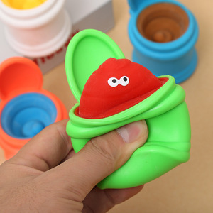 Halloween <b>Squishy</b> Figurines Set Plastic Toys For Kids Age 5-7 Unisex Fidget Stress Relief Collectible Characters - Product Image 3
