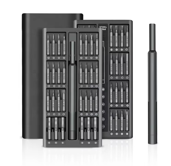 Electric Cordless Mini Power Precision Screwdriver Sets Rechargeable Portable Magnetic Repair Tool Kit with LED Lights