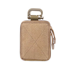 Portable Durable Camo Outdoor Recycled <b>Material</b> Zipper <b>Box</b>-Shaped <b>Storage</b> Pouch Waterproof EDC Tool Organizer Camping Hiking - Product Image 6