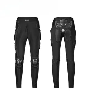 Pantalones de Motocross con Protección, Pantalones Largos con Armadura para Rodillas, Entrepierna y Cadera, 100% Poliéster, Unisex, para Motociclismo y Carreras - Product Image 3