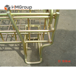 तेजी से वितरण अच्छी गुणवत्ता स्टैकिंग ऊर्ध्वाधर भंडारण पेशेवर आसानी से धातु स्टील ढहने योग्य तह कंटेनर - Product Image 2