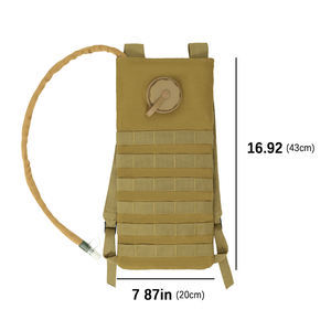 Sac <span class=keywords><strong>à</strong></span> <span class=keywords><strong>eau</strong></span> tactique 3L Réservoir d'<span class=keywords><strong>eau</strong></span> TPU Vessie MOLLE Sac <span class=keywords><strong>à</strong></span> dos d'hydratation pour la randonnée, le cyclisme et l'escalade Gilet de course - Product Image 6