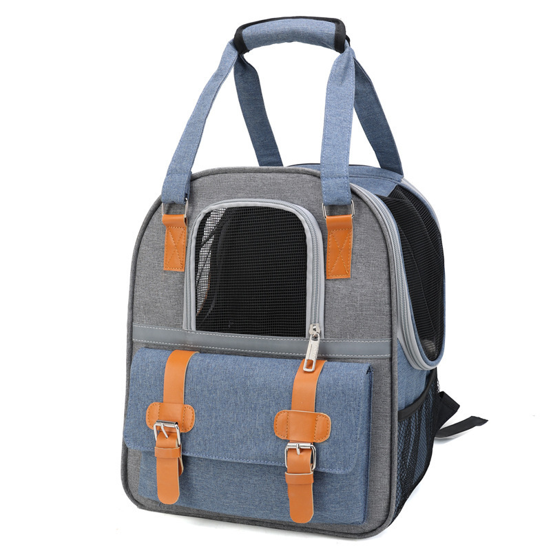 Light blue-grooming carrier