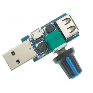 Regulador de Velocidad y Volumen del Viento, Disipación de Calor, Silencioso, Múltiples Velocidades, Oficina, Dormitorio, Mesita de Noche, Mini Ventilador USB con Controlador de Velocidad - Product Image 3