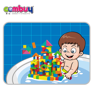 Blocs de <span class=keywords><strong>bain</strong></span> empilables, jouets de jeu pour bébé, <span class=keywords><strong>mousse</strong></span> souple EVA, puzzles en plastique - Product Image 4
