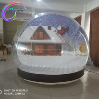 Pièce gonflable de bulle de publicité pour camper, tente gonflable de dôme de bulle de ballons