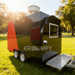 Carrito de Comida Móvil para Calle Comercial, Carrito de Aperitivos, Remolque de Concesiones, Carritos de Venta con Certificación DOT - Product Image 5