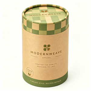 Food Grade Rigid Cardboard Round Tube <b>Box</b> for Matcha Green Tea Powder Packaging Custom Logo Airtight Canister - Product Image 1