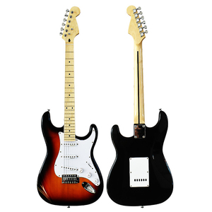 Pacchetto <span class=keywords><strong>Chitarra</strong></span> Elettrica Stile ST per Principianti con Pickup SSS, Ponte Tremolo, Amplificatore e Borsa per il Trasporto - Product Image 1