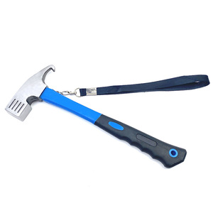Martillo de Camping YTH Resistente con Removedor de Estacas para Tienda de Campaña, Martillo de Acero para Tienda de Campaña con Mango Recubierto de Goma y Correa de Sujeción - Product Image 4
